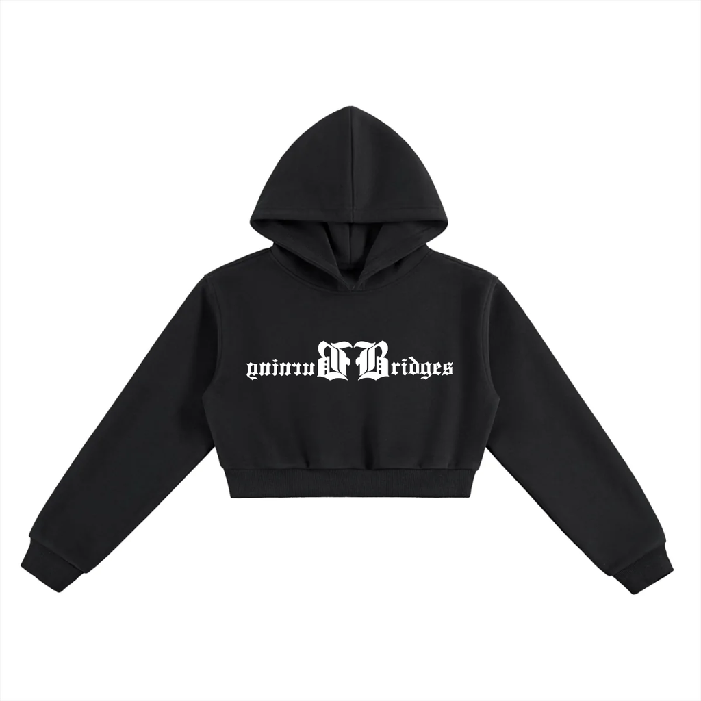 Female Hoodie Crop Top