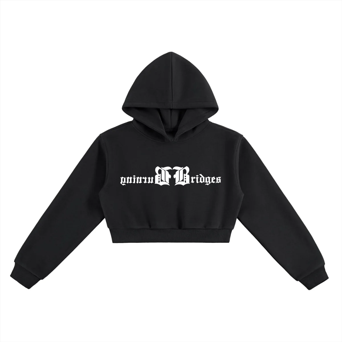 Female Hoodie Crop Top